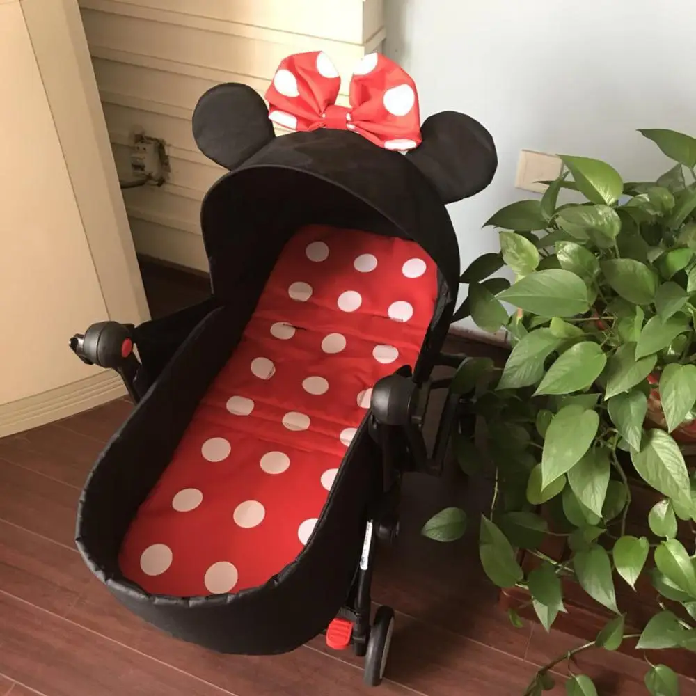 minnie with fence От 0 до 6 месяцев, спальный мешок, светильник, коляска для новорожденного, спальный блок, зимнее детское гнездо, аксессуары для коляски, аксессуары для коляски - Цвет: minnie with fence