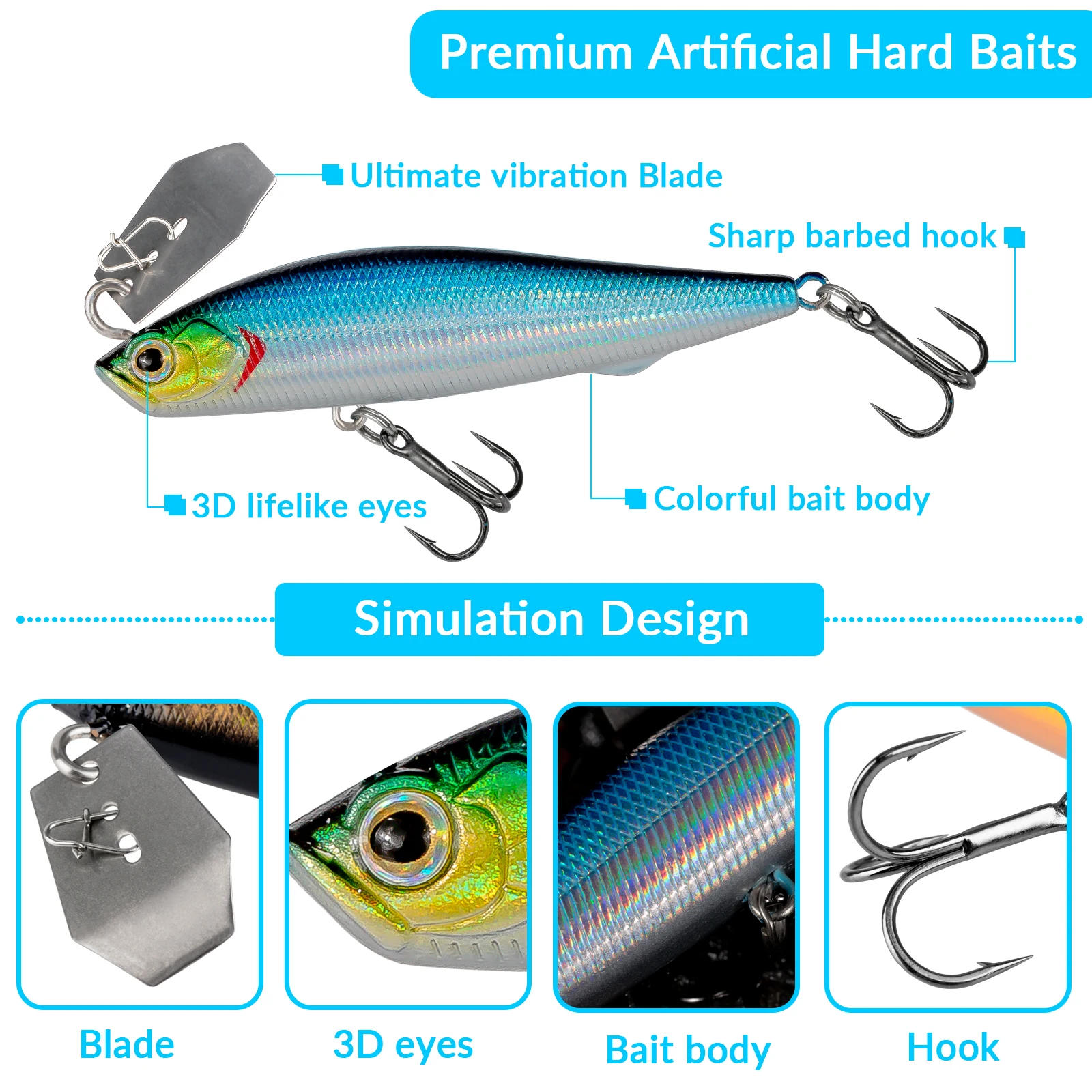 1 шт. рыболовная приманка-Поппер 14 г топвотер 8 4 см жесткая приманка Искусственные