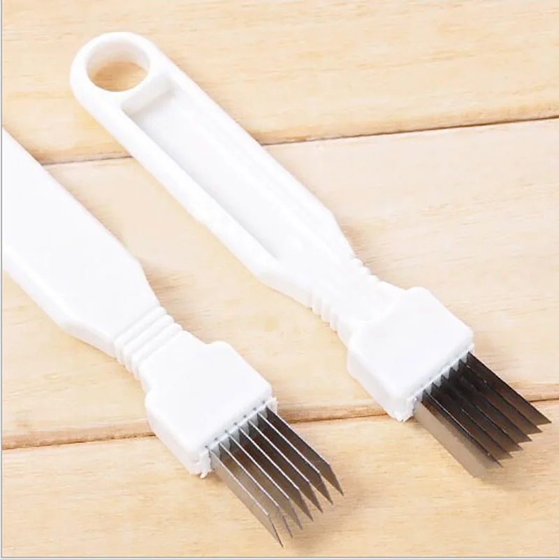 Зеленый луковый резак из нержавеющей стали 1 шт. устройство для нарезки лука с