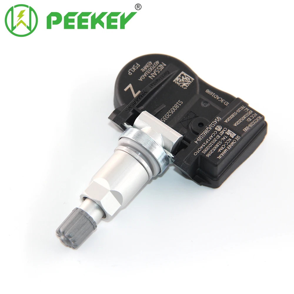 

Tire Pressure Monitor System sensor tpms sensor 40700-3JA0B,407003JA0B, 407003JA0A For 13-18 Nissan Altima 433 MHz 40700-3JA0A