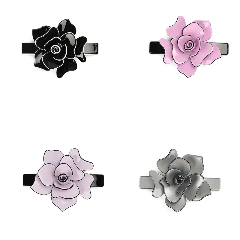 Элегантные аксессуары для волос высшее качество цветочный дизайн заколка