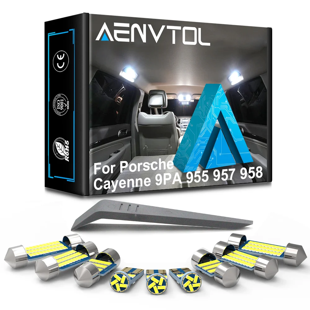 

AENVTOL Canbus For Porsche Cayenne 9PA 955 957 958 GTS 2005 2007 2008 2011 2013 2014 2015 2018 Car LED Interior Lamp Accessories