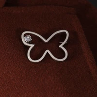 butterfly anti light collar fixed non slip pins brooches for women sweater shawl cardigan scarf buckle pin brooch accessories