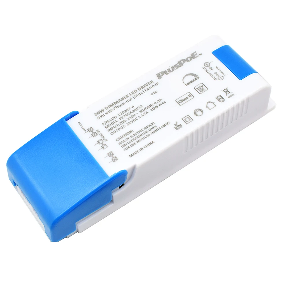 Triac Phase-cut Dimmable 12V 30W 50W 120W LED Driver Transformer Dimming for strip MR16 Input 120VAC or 220VAC | Освещение