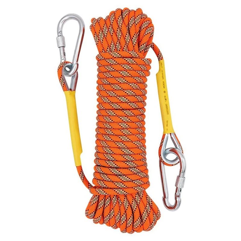 

NEW-Outdoor Climbing Rope, Tree Climbing Rappelling Rope, Escape Rope Fire Rescue Parachute Rope
