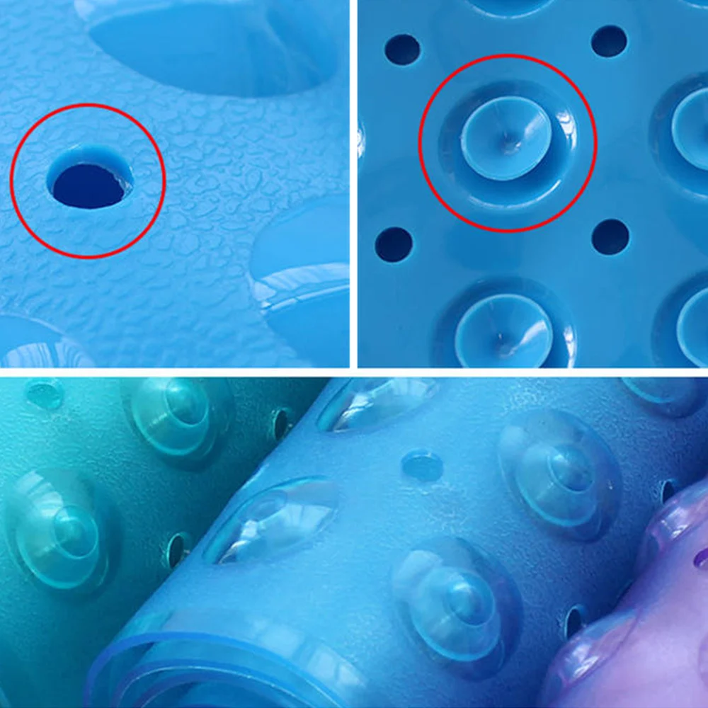 

40*100cm Mat Bathtub Bath Mat PVC Large Bathtub Safety Shower Non-slip Bath Mats With Suction Cups Floor Mat