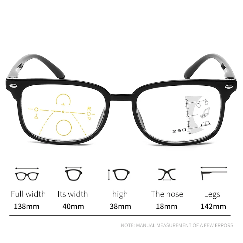 SAOIOAS многофокальные прогрессивные очки для чтения переходная Женская Мужская