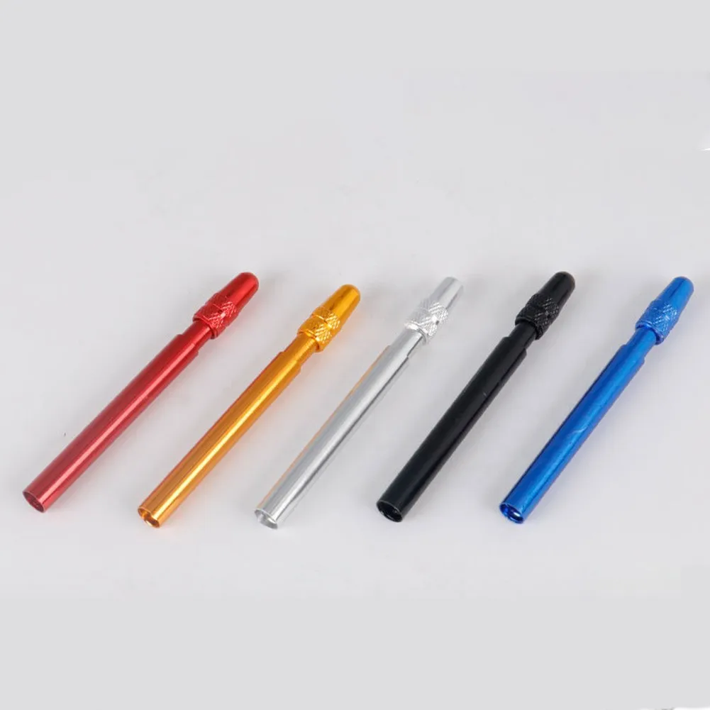

1 Pair 50/60mm Bike Tube Gas Nozzle FV Presta-Valve Extension Extender Aluminum Alloy For Valve Extension