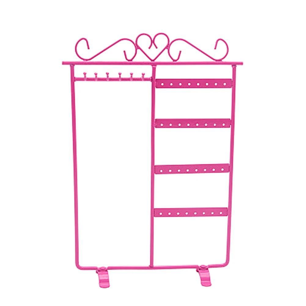 Подвесной держатель для сережек цепочек 32 отверстия 6 крючков - купить по