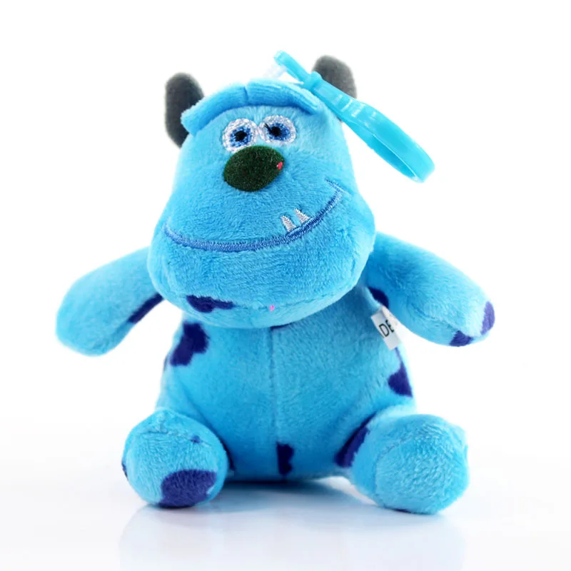 8-12 см James P Sullivan Mike Wazowski Mr Q Mike One eye Sulley Alien Pink Bear Плюшевые игрушки, брелок, Мультяшные подвески, подарок для ребенка