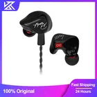 Наушники-вкладыши KZ ZS3, Hi-Fi, с мощными басами, Высококачественная музыка спортивные наушники, съемный кабель