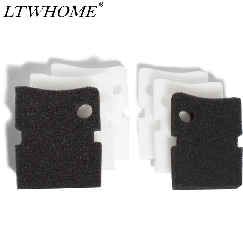 LTWHOME Fine and Course Foam Filter Media Fit for Hydor Prof