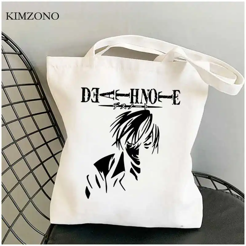 Сумка для покупок Death Note, Джутовая сумка, мешок из переработанных материалов