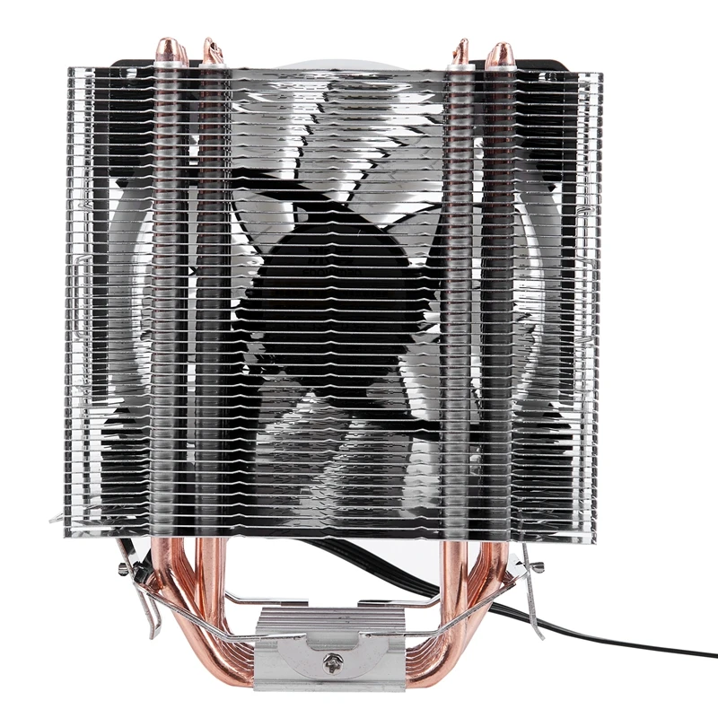 Кулер для процессора с изображением снеговика 4PIN 6 тепловых труб один RGB