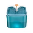 2021 Новый автоматический фонтан воды кота светодиодный Электрический немой подачи воды USB собак любимчик миска для домашних животных питьевой диспенсер для кошек и собак