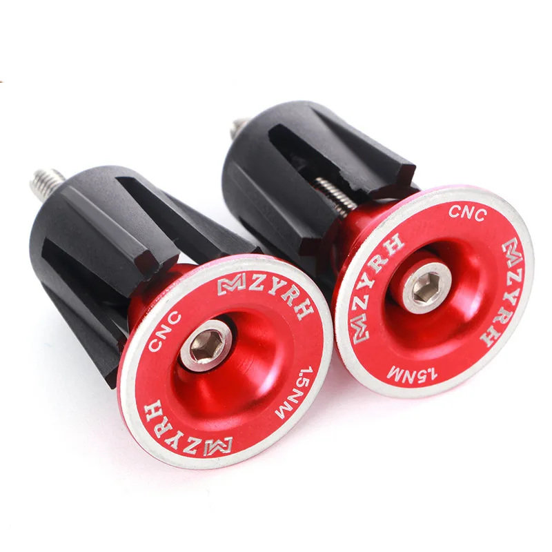 2 шт. колпачки на руль велосипеда из алюминиевого сплава | Спорт и развлечения