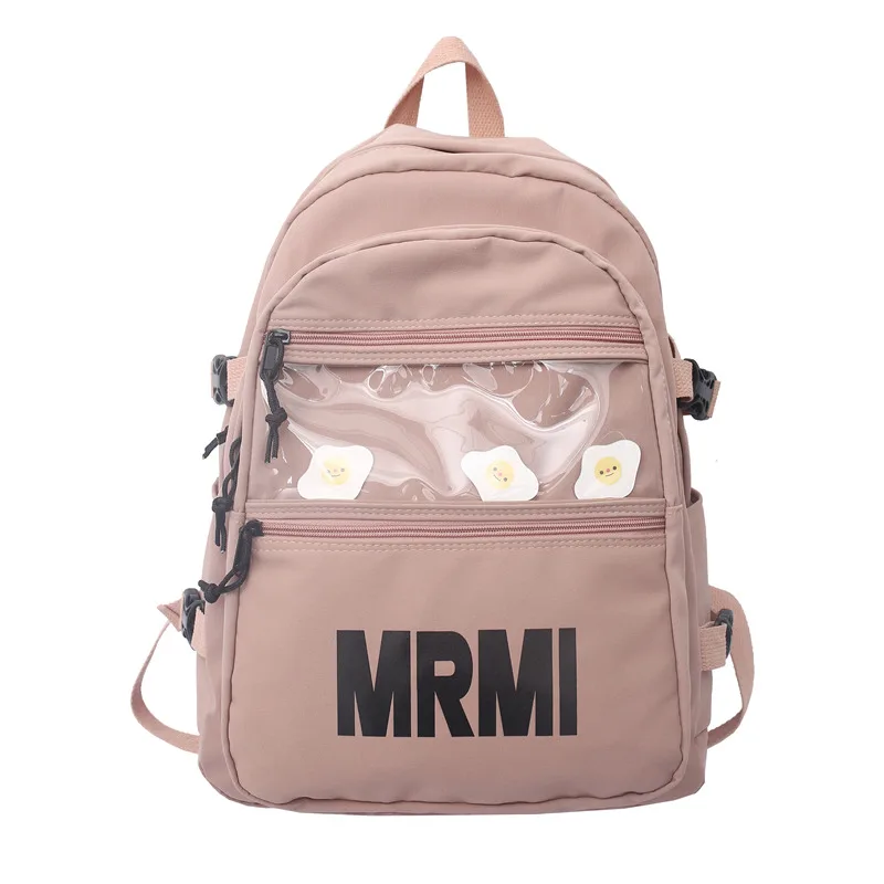 

Estuaqueen new women backpack transparent waterproof large capacity students book bagfor girls backpack shoulders travel mochila