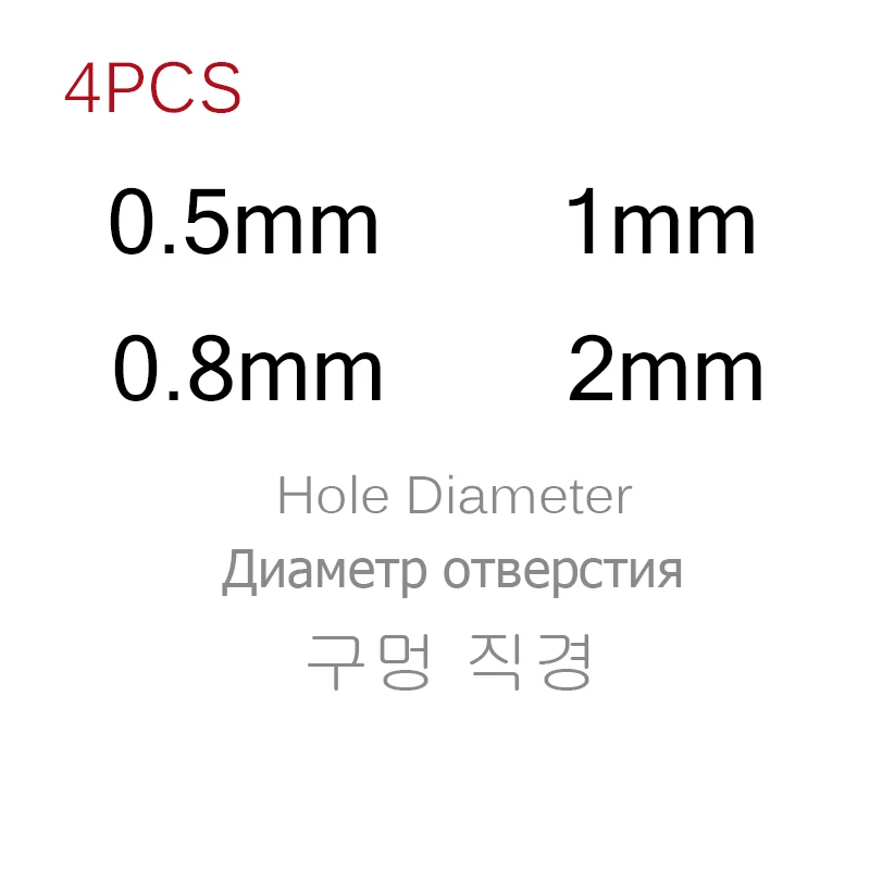 0.5mm 0.8mm 1mm 2mm Инструмент для штамповки изделий из кожи, толстый стальной ремесленный Круглый бумажный холщовая одежда ремень для штамповки DIY кожаный перфоратор Размер 0,5 мм-10 мм - Цвет: 0.5mm 0.8mm 1mm 2mm