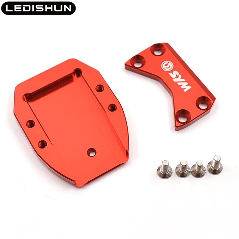 Алюминиевая боковая подставка с ЧПУ для мотоцикла увеличительная пластина SYM