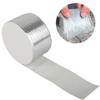aluminum foil butyl rubber tape high temperatures super strong adhesive waterproof repair tape wall crack roof duct repair