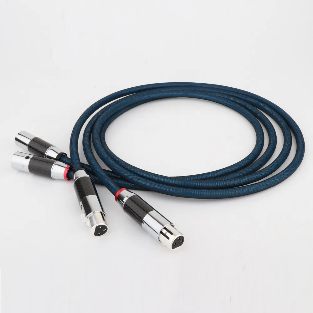 Preffair HI-End 48B HIFI посеребренный XLR разъем, Соединительный аудио кабель