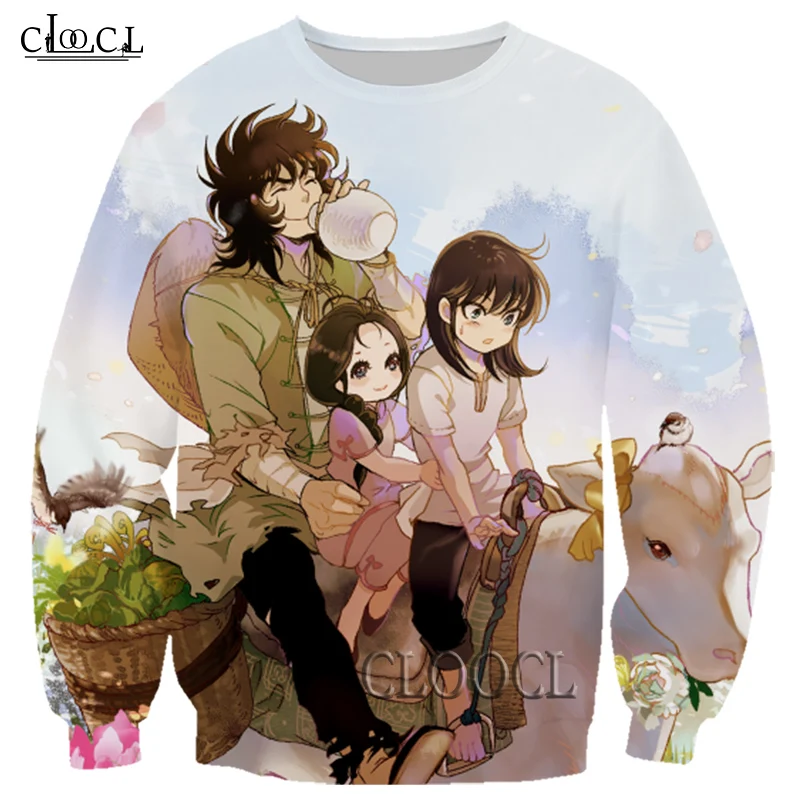 

HX 2021 Newest 3D Print Anime The Knights of The Zodiac Saint Seiya Men Women Harajuku Sweatshirt Unisex Casual Pullover Tops