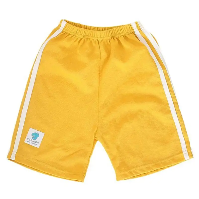 

Boy Girls Candy Color Shorts Casual Beach Stitching Sports Thin Korean