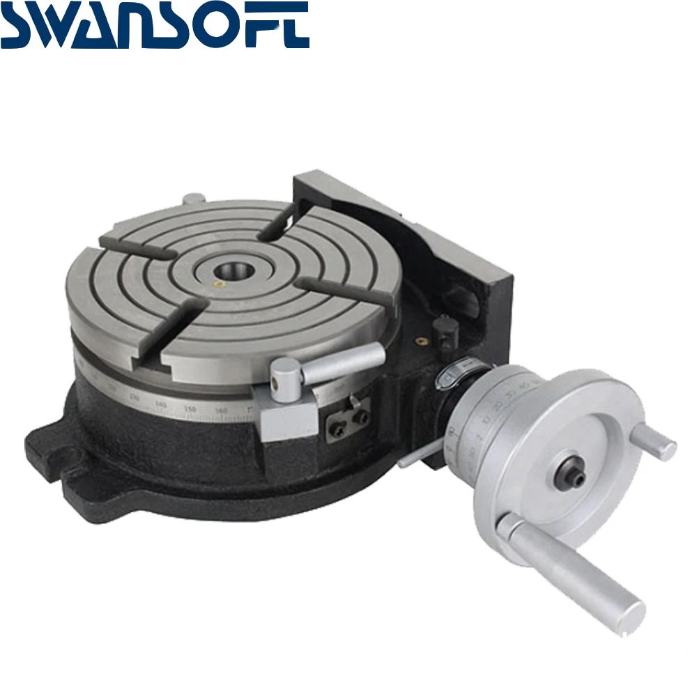 HV6 диаметр 150 мм вертикальный и горизонтальный фрезерный станок поворотный стол |