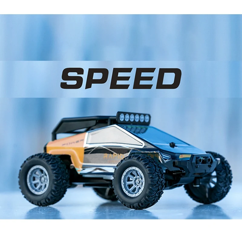 

2.4Ghz 1:32 Mini RC High Speed Racing Car High and Low Speed Adjustment Off Road Stunt Truck with LED Light