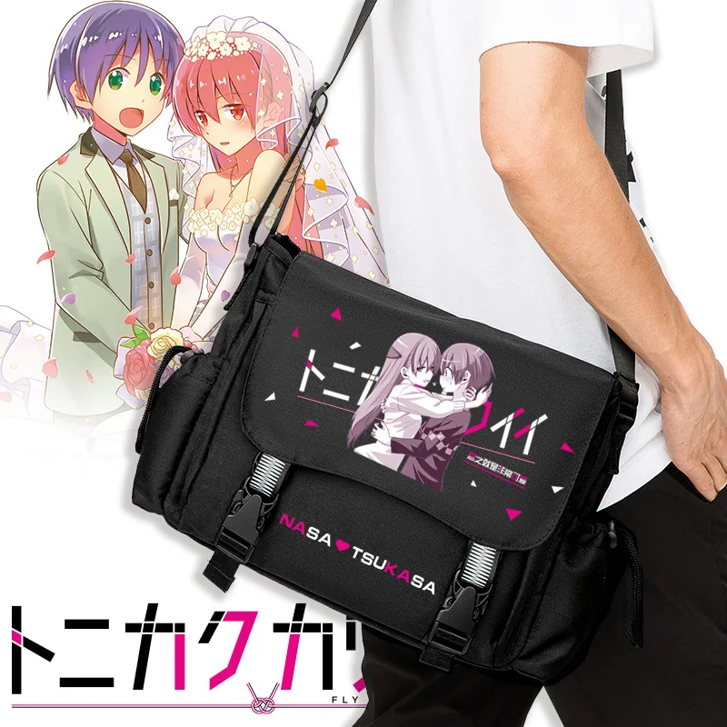 

Anime Fly Me To The Moon Cosplay Oxford Unisex Teenagers Crossbody Messenger Students School Shoulder Bag Fashion Travel Gifts