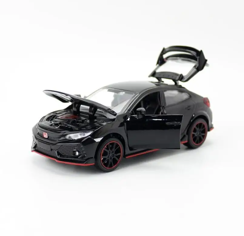 Модель автомобиля из сплава 1:32 новая Honda TYPE R Mugen RR со звуком и светильник