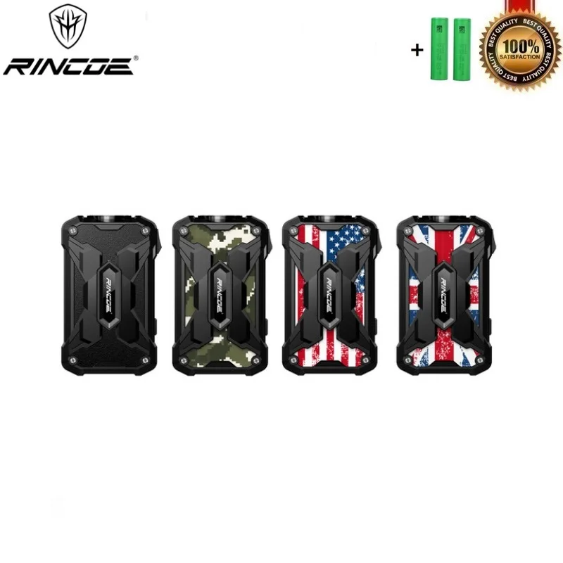 Оригинальный Rincoe Mechman 228 Вт 18650 TC коробка мод сменная панель и наклейка VS Drag 2 люкс