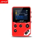 Портативный мини-радиоприемник Amoi C10, Hi-Fi, для занятий спортом, 60ч, длительное время работы с FM-радио, видео, MP4, музыкальный проигрыватель, DAC DSD, гусеничный диск