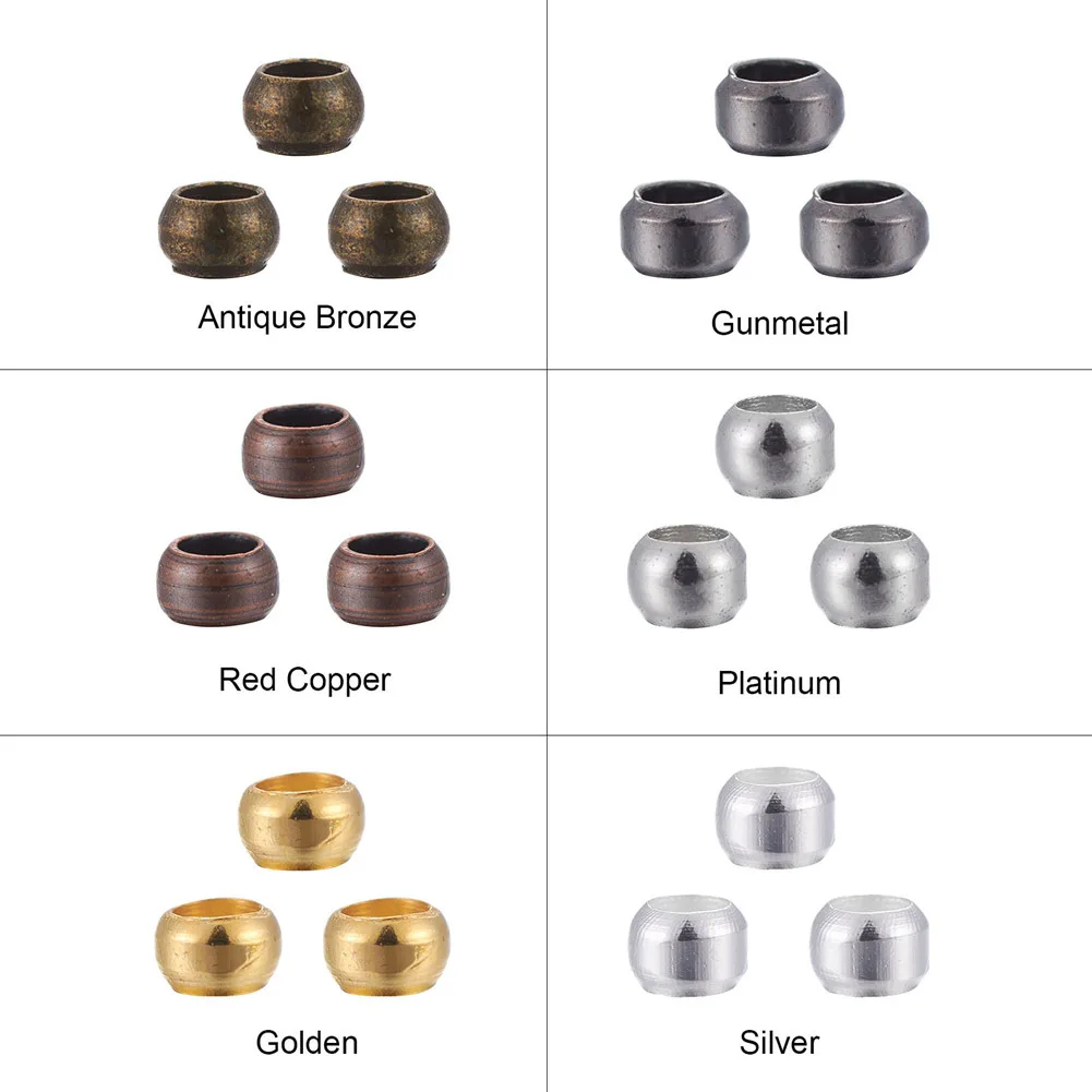 

2640PC DIY 6 Color Locate Beads Fashion Jewelry Necklace Bracelet Beads Wholesale Accessories Female Jewelry Loose Beads