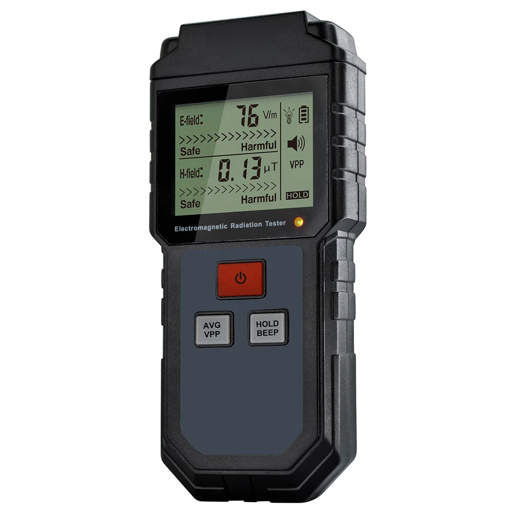 Electromagnetic Field Radiation Tester Meter Handheld Counter Digital Dosimeter LCD Detector Measurement | Инструменты