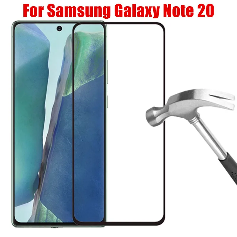 

2pcs 9D Protective Glass For Samsung note 20 galaxy Note20 5G Phone Screen Protector on Galaxy note 20 Full Cover Tempered Glass