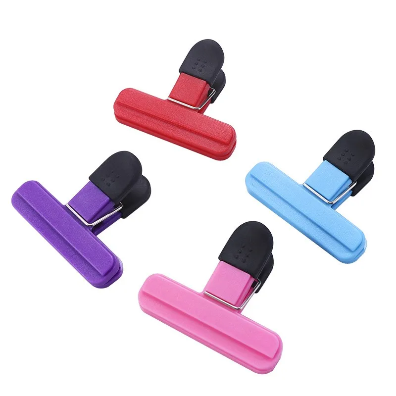 

5 шт./лот многофункциональные зажимы для чипов сумок, зажимы для свежей еды, зажимы для фотофайлов, зажимы для фотофайлов, герметичные зажимы...