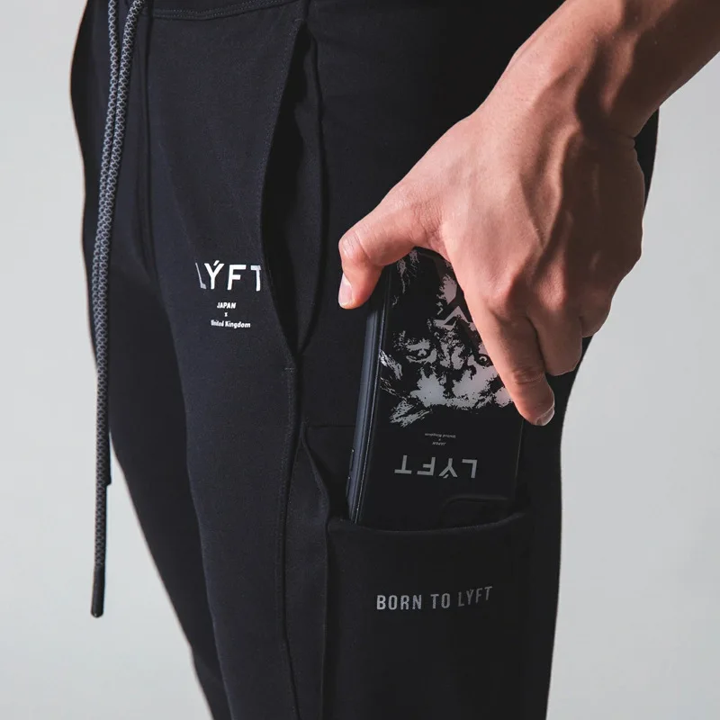 Мужские штаны для бега и фитнеса с карманами|Спортивные брюки| |