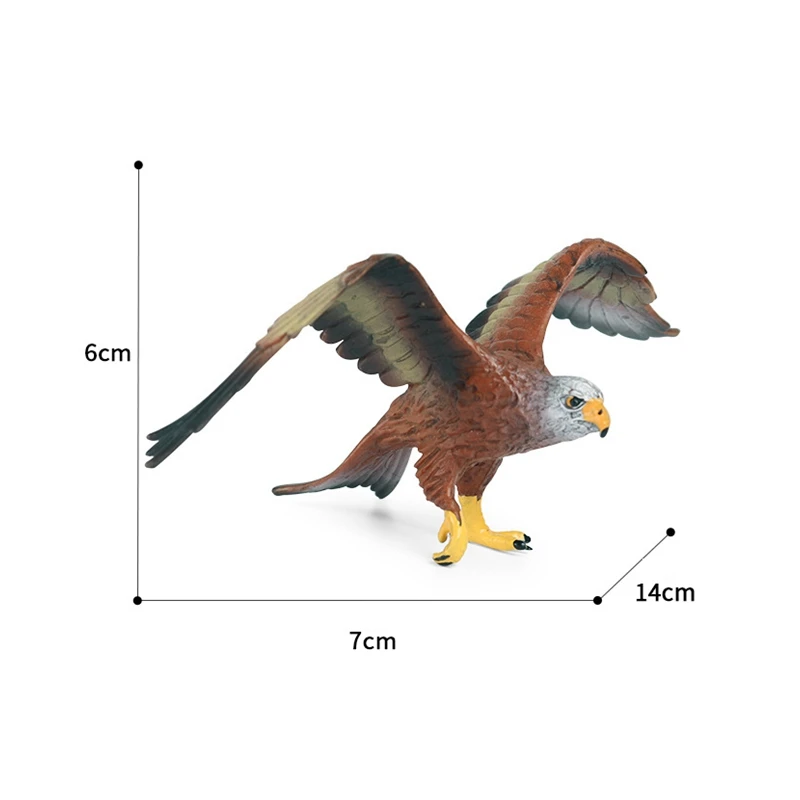 Имитация птицы модели животных орла украшения для дома ремесла | Дом и сад