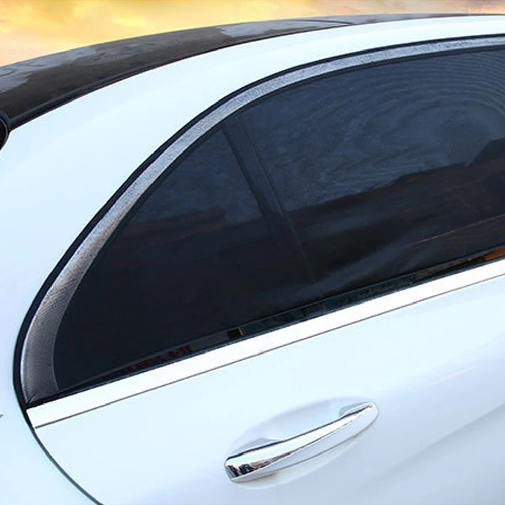 Автомобильный солнцезащитный чехол для окна автомобиля нейлоновая сетка авто