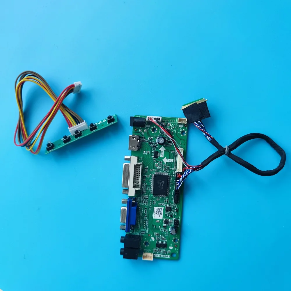 

For BT156GW02 V.0 Panel Screen DVI LVDS LCD LED VGA 15.6" Driver board monitor Card Controller kit 1366X768