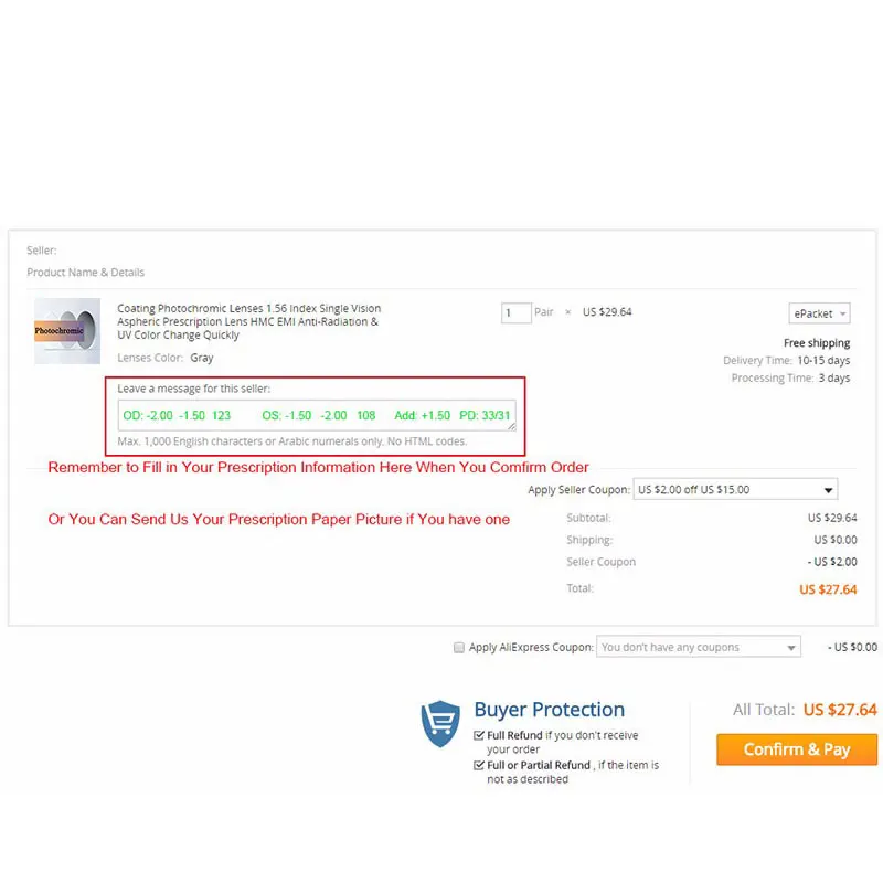 Пара окрашенных и добавляемых прогрессивных мультифокальных оптических линз