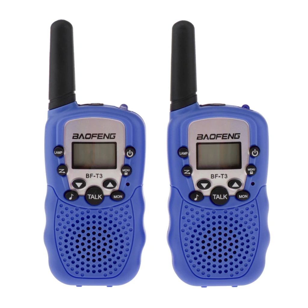 

BaoFeng 2Pcs/set BF-T3 UHF462-467MHz Kids Walkie Talkie 22 Channels for Children Gift for Kids Radio Kid Walkie Talkie