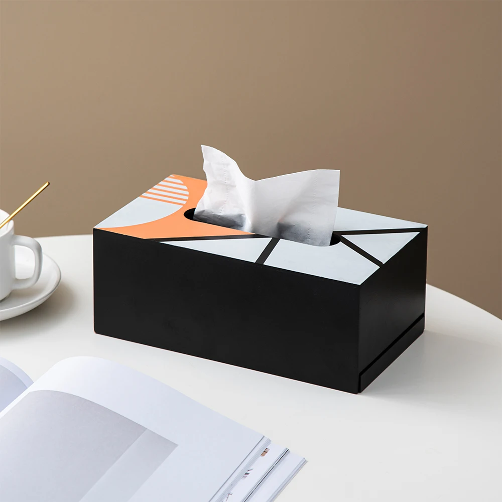 

Ящики для салфеток, домашний держатель для салфеток в гостиной, декор для ванной комнаты, деревянная коробка для салфеток, органайзер для хр...