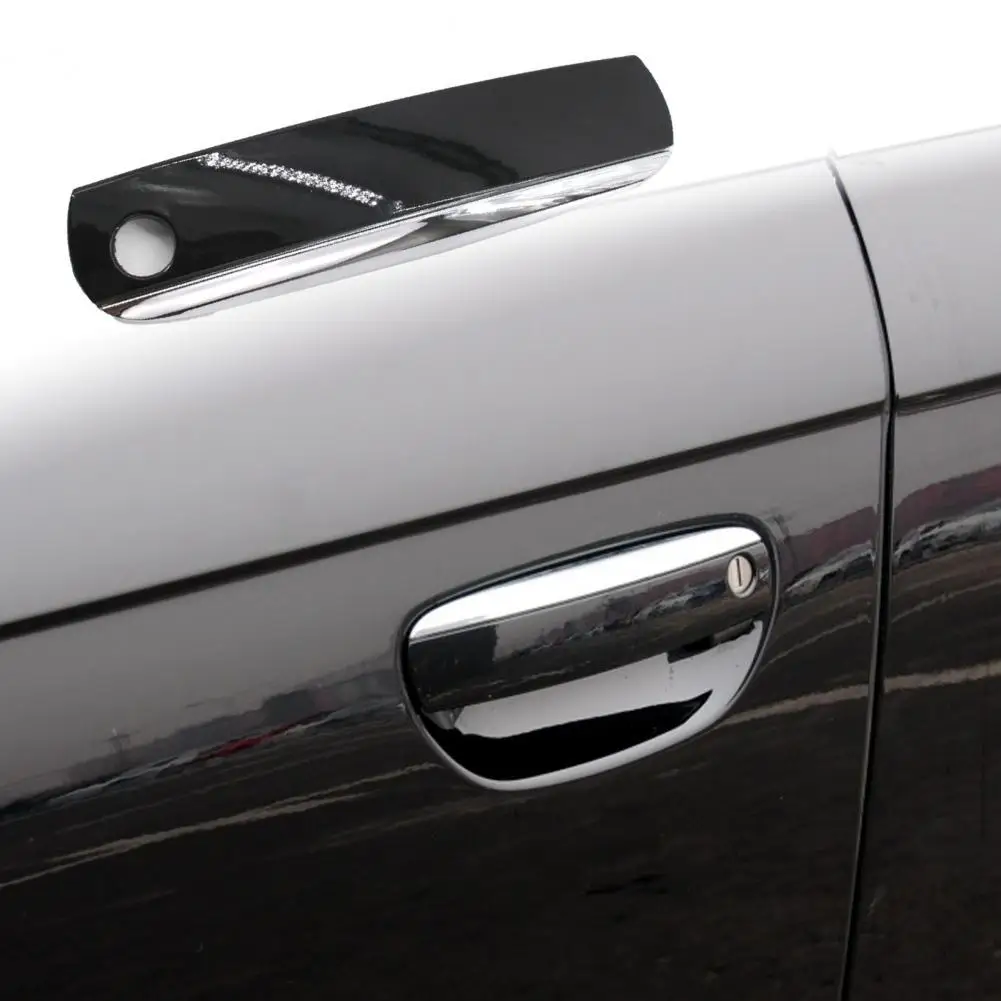 

Sturdy Practical Front Left Wear-resistant Door Handle Molding Trim with Hole 4F0839239B Reliable Waterproof