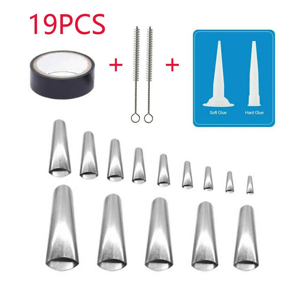 

5-35mm Finishing Applicator Nozzle Caulk Finisher Glue Kit Rust-resistant