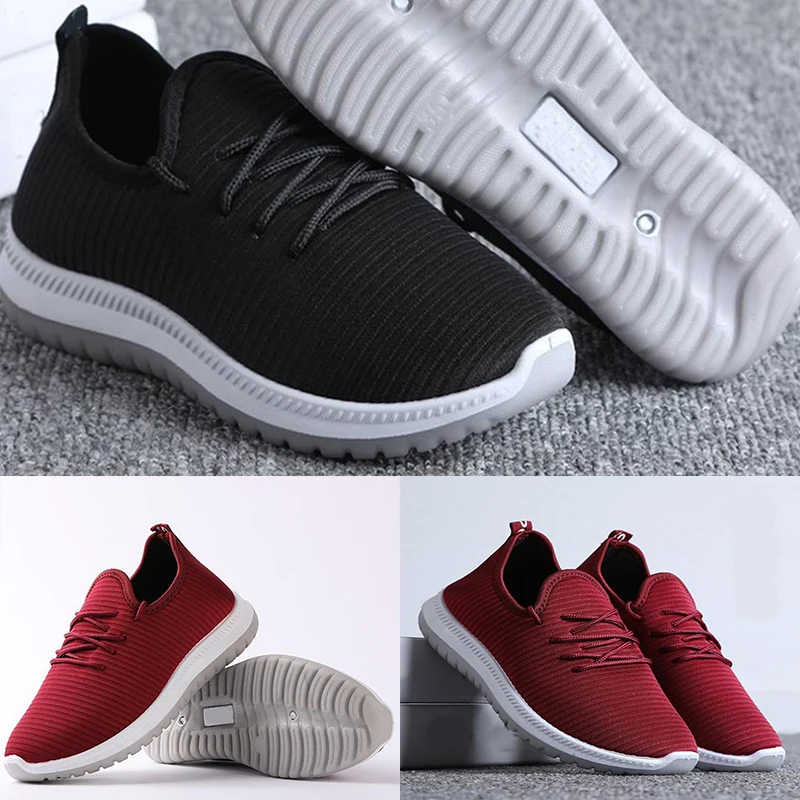 

New women's cloth shoes men's middle-aged and old people's shoes soft soled light casual shoes manufacturers wholesale 40