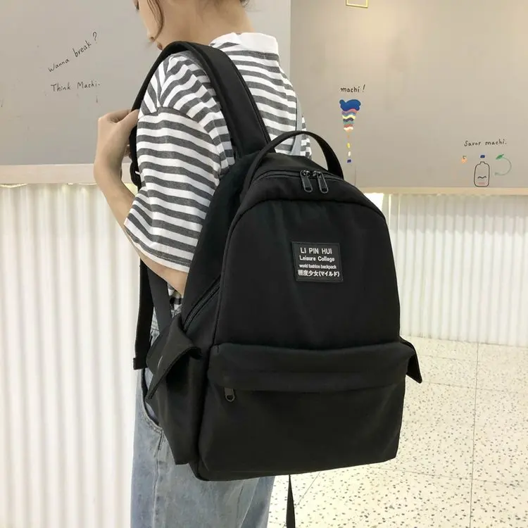 

Women Bookbag Backpacks for School Teenage Girls 2020 New Fashion Female Canvas Students Backpack for Teenager Shoulder Bags
