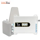 Трехдиапазонный усилитель сотового сигнала, с ЖК-дисплеем, GSM, LTE, 2G, 3G, 4G, 900 МГц, 1800 МГц, 2100 МГц