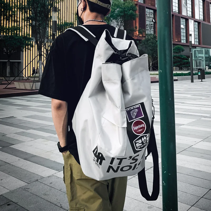 

Tide brand large-capacity travel bag men's super fire backpack fashion trend backpack casual all-match school bag female